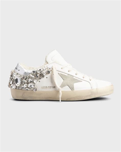 golden goose crystal sneakers.